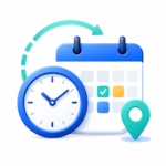 Flexible pickup times icon
