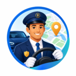 Professional local driver icon